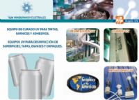 EQUIPO DE CURADO ULTRA VIOLETA (UV) - TOC, MAQUINAS INDUSTRIALES