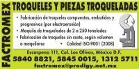 FABRICACION DE TROQUELES - TROQUELADOS