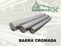 BARRA CROMADA CILINDRICA Y NEUMATICA