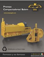 Prensa para Chatarra de alta densidad - MEXPO