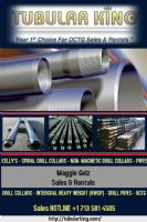 Drill Pipes, Tubería de Perforación