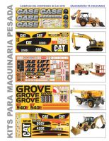 CALCOMANIAS PARA MAQUINARIA PESADA - CALCOMAQ