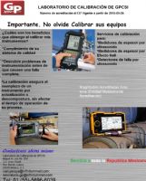 Calibración de equipos de medición  - 