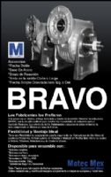 Reductor de velocidad marca BRAVO - BRAVO