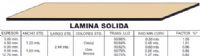 LAMINA SOLIDA - 