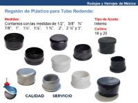 Regatones Tapones de Plástico - RODAJAS Y HERRAJES DE MÉXICO - CHAMORRO