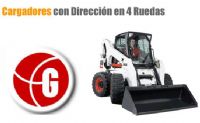 Cargadores con dirección de 4 ruedas  - GLOBAL EQUIPMENT