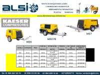 VENTA DE COMPRESOR NEUMATICO 185 PSI - Kaeser y Sullair