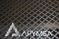 Lamina Perforada perforación trebol