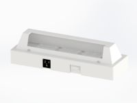 Luminaria fluorescente para cabecera y espejo.