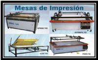 MESAS DE IMPRESIÓN  SERIGRAFICAS  - Toc Máquinas Industriales