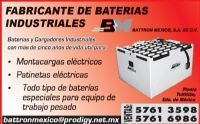 3.- Baterias Para Apiladores Electricos