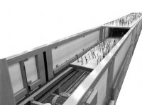 Transportadores linea tableros horizontales retorno inferior