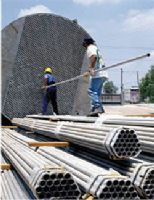 Tubería de acero inoxidable